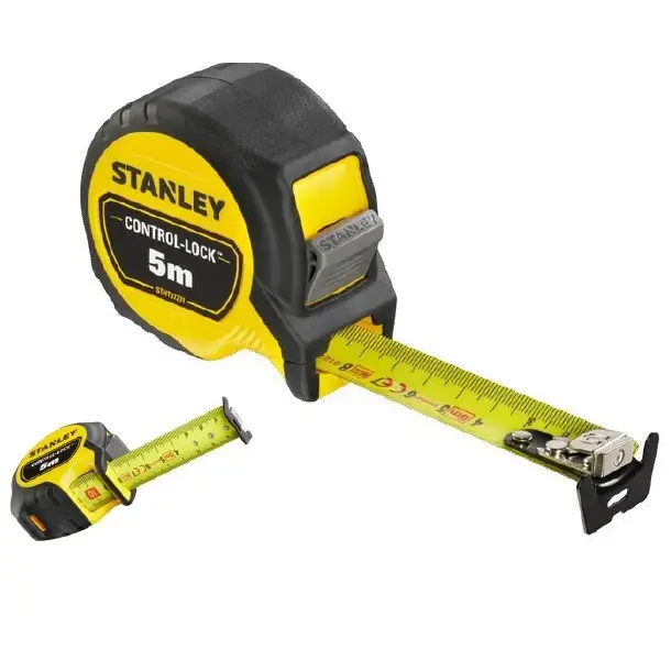 Rolmaat Stanley Control Lock - Rolmaat Stanley Control Lock 3m Seizoensaanbieding